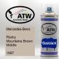 Preview: Mercedes-Benz, Rocky Mountains Brown Middle, 1697: 400ml Sprühdose, von ATW Autoteile West.